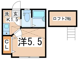 プレジ-ル井土ヶ谷【2階】の間取り