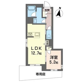 埼玉県さいたま市浦和区針ヶ谷2【マンション】の間取り
