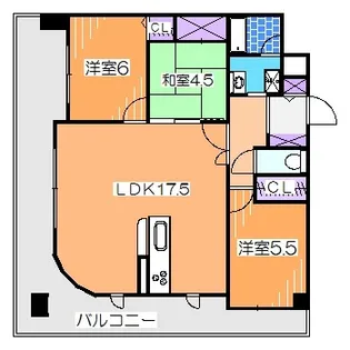 フェニックス堺東【3階】の間取り