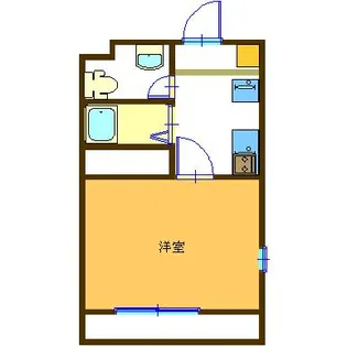 ラ グラース厚木駅前【2階】の間取り