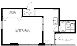 松崎ビル【5階】の間取り