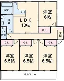 アルファメゾン【1階】の間取り