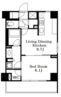 ザ・パークハビオ高円寺【3階】の間取り