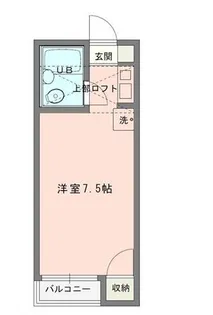 アップルハウス井土ヶ谷寮【1階】の間取り