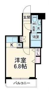 グリフィン・向ヶ丘遊園【5階】の間取り