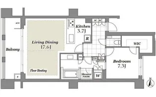 THE CONOE三田綱町【2階】の間取り
