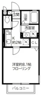 東京都江戸川区北小岩3【アパート】の間取り