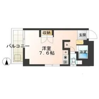 東京都府中市宮町1【マンション】の間取り