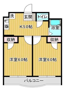 フェリーチェ三城【3階】の間取り