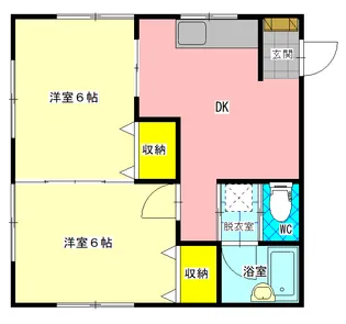 Kコーポ3【2階】の間取り