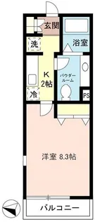 エトワール常盤A【2階】の間取り
