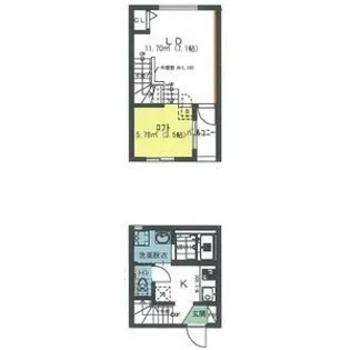 quatre saisons【3階】の間取り