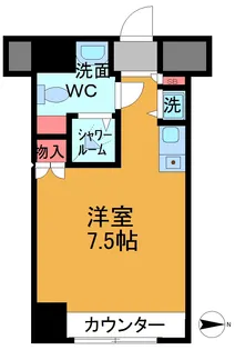 SOCIETY SEASONS【7階】の間取り