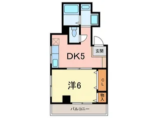 カーサ森【2階】の間取り