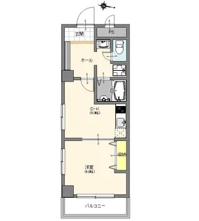 ラビエール常盤【2階】の間取り