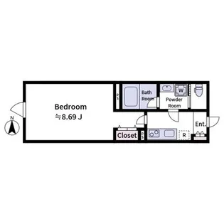 aLATO Oyama【1階】の間取り