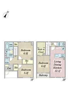 GARDEN GATE PREMIERの間取り