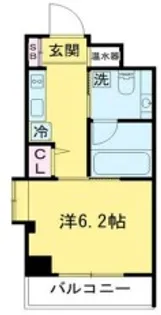 CASA TBQ(カーサティビーキュー)【3階】の間取り