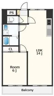 第2かなまるビル【4階】の間取り