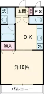 KAISHOIII【4階】の間取り