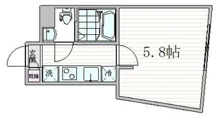 FUUWA徳丸【4階】の間取り