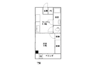 シルバーマンション【2階】の間取り