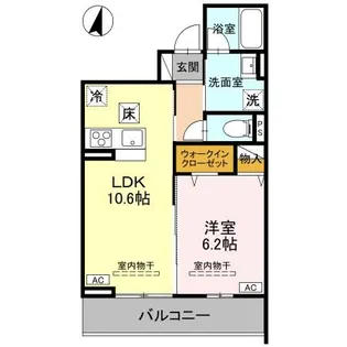 TORISIAS ゆいの杜6丁目 B棟【1階】の間取り