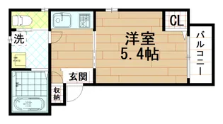 コモダ・カーサ長瀬【3階】の間取り