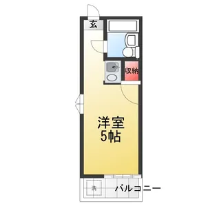 スターシェモア笹塚【2階】の間取り