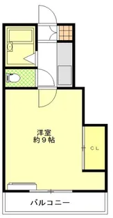 フラップハウスエコー【1階】の間取り