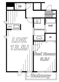 千葉ポートイースト【5階】の間取り