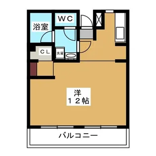 フラット東林間【2階】の間取り