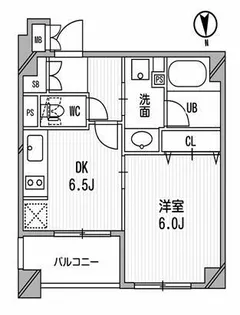 クリオ三田ラ・モード【4階】の間取り