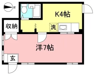 フジモリビル【3階】の間取り