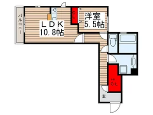 ファミユ C【2階】の間取り