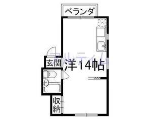 ヴィラージュ醒ヶ井【7階】の間取り