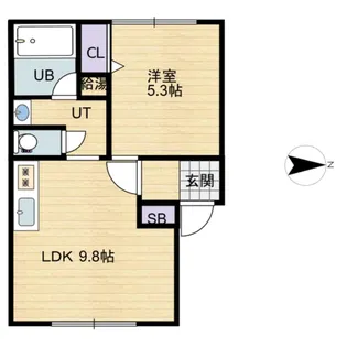 エタニティ【1階】の間取り