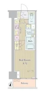 ヴェルデュール高田馬場【12階】の間取り