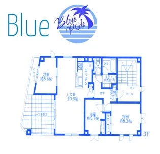 平和堂ビル【3階】の間取り