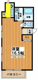 大原KYハイツII【1階】の間取り