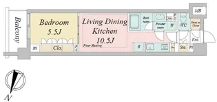 ドゥーエ早稲田【3階】の間取り