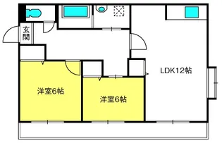 ボンメゾン【2階】の間取り