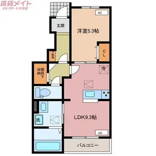 S・Court【1階】の間取り