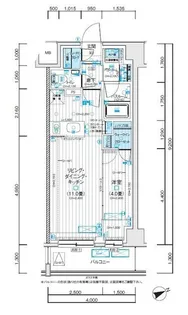パレステージ杉並松庵【3階】の間取り