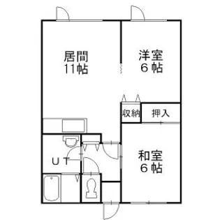 スリーヴェイルN40【2階】の間取り