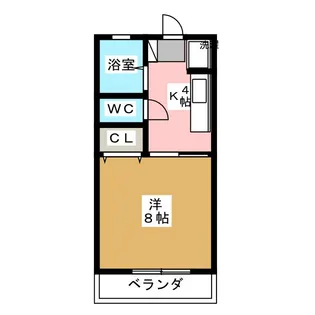 プラザ御前谷【1階】の間取り