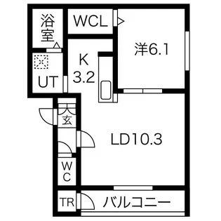 グレイ山花【2階】の間取り