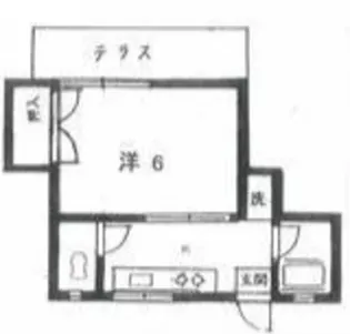 碧ハイツ【1階】の間取り