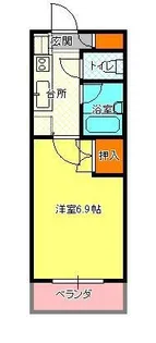 シルク21【2階】の間取り