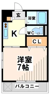 三愛コート西荻【1階】の間取り